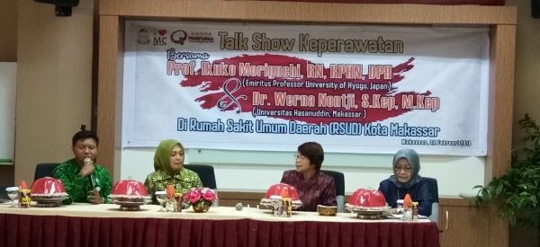 Dua Mentor Berbagi Ilmu Keperawatan, Guna Peningkatan Layanan di RSUD Makassar